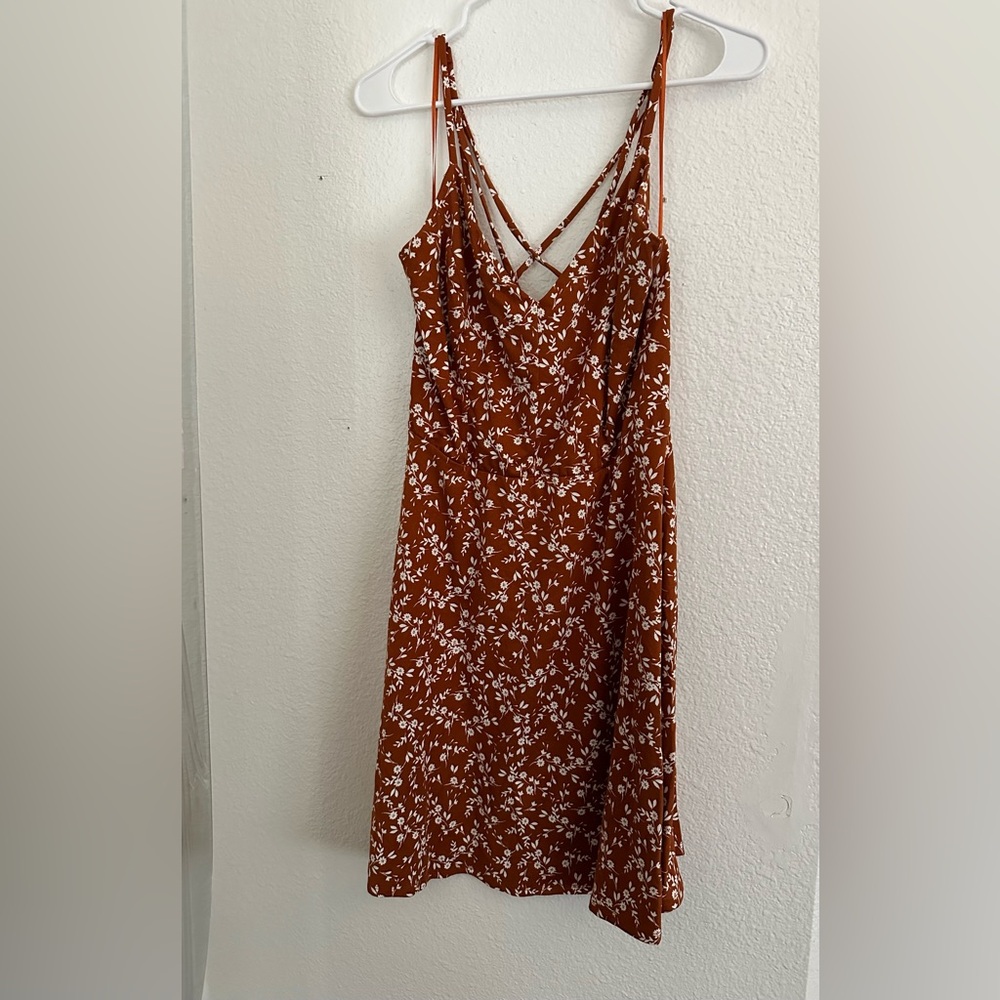 Floral print dress, size xl